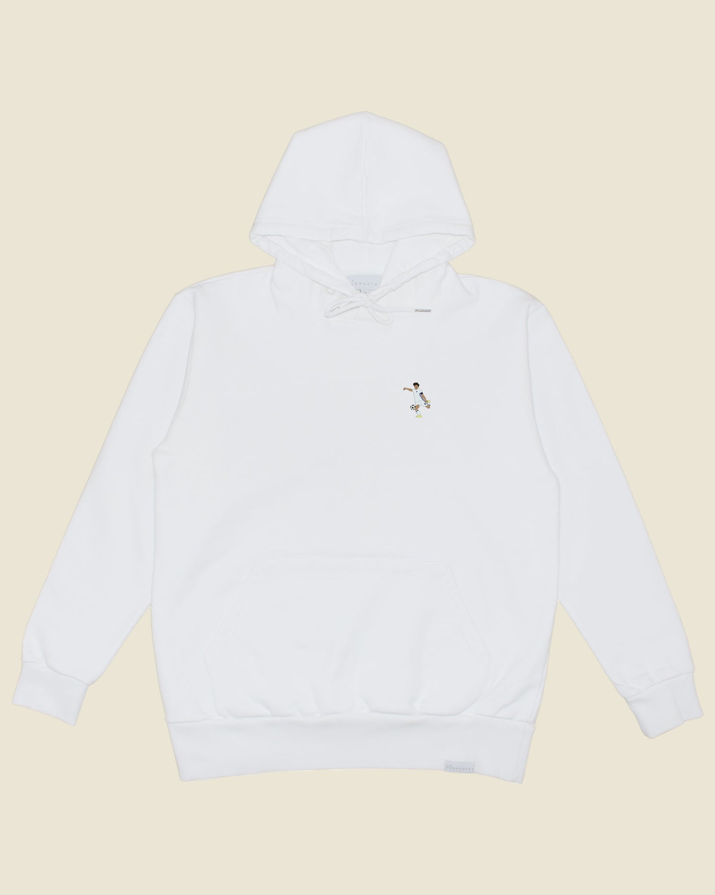 fodboldtrøje thomas delaney fc københavn, hvid hoodie front
