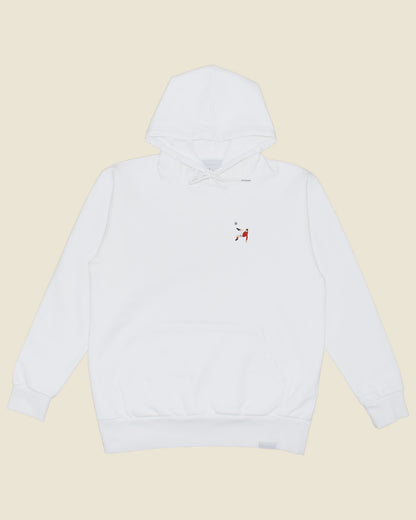 fodboldtrøje wayne rooney manchester united, hvid hoodie front