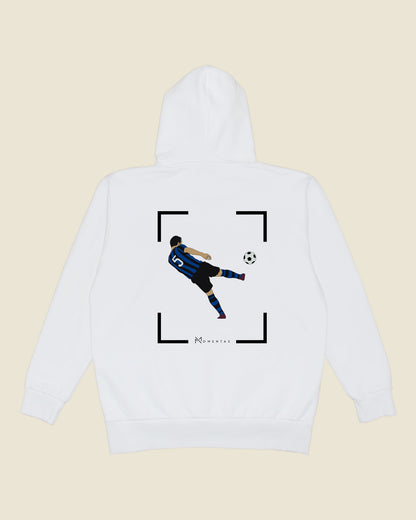fodboldtrøje dejan stankovic inter, hvid hoodie ryg