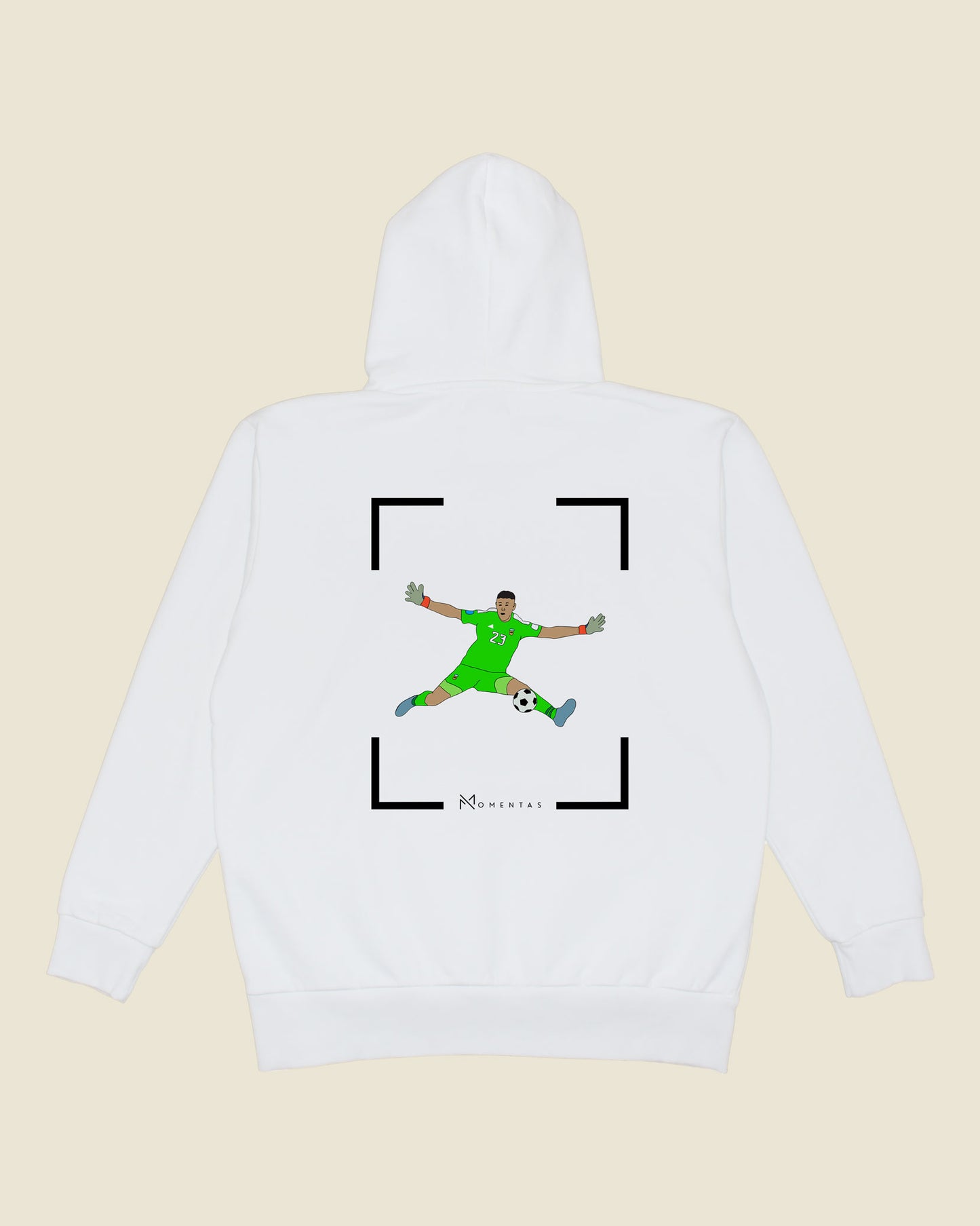 fodboldtrøje emiliano martinez argentina, hvid hoodie ryg