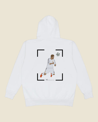 fodboldtrøje sergio ramos real madrid, hvid hoodie ryg