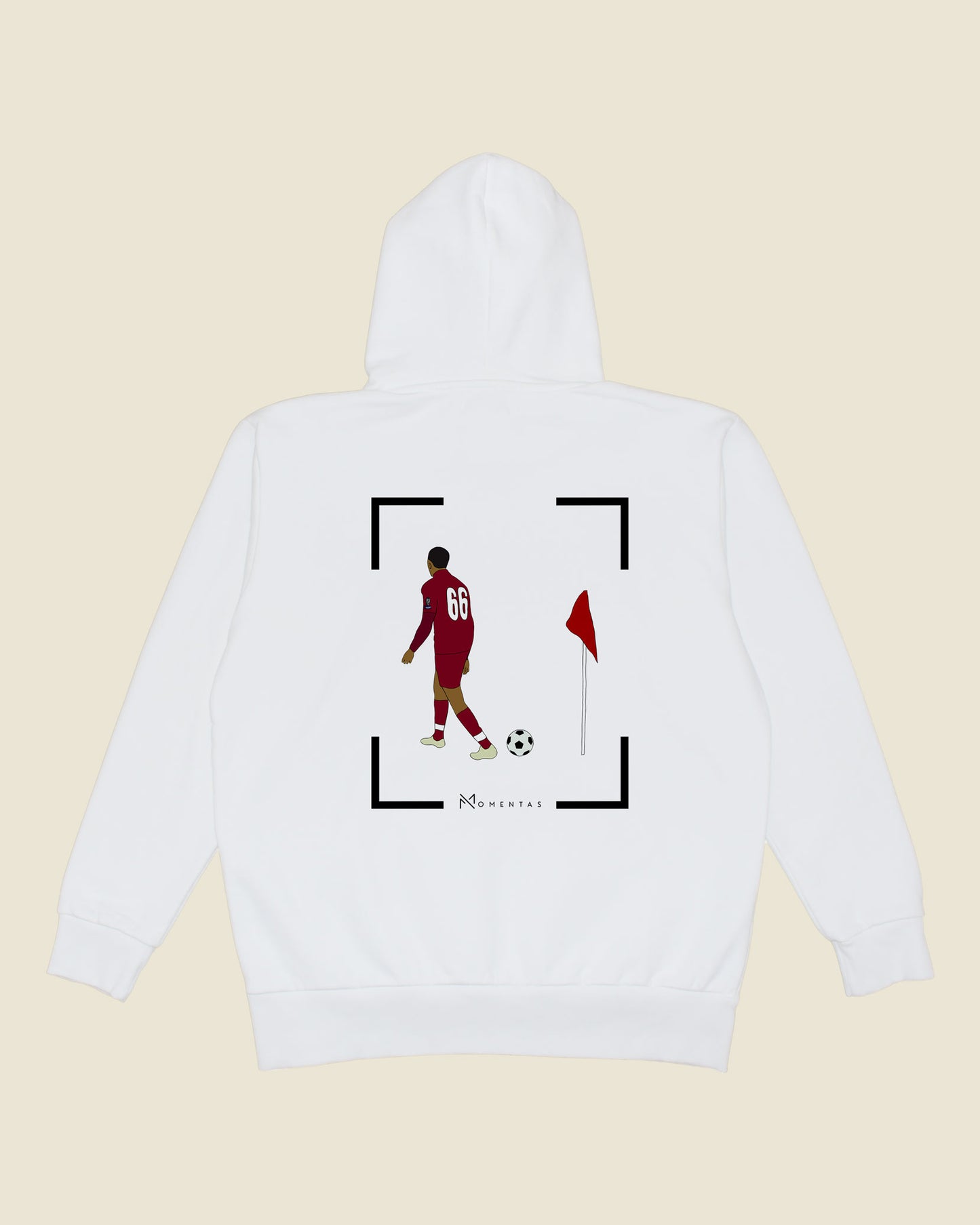 fodboldtrøje trent alexander-arnold liverpool, hvid hoodie ryg