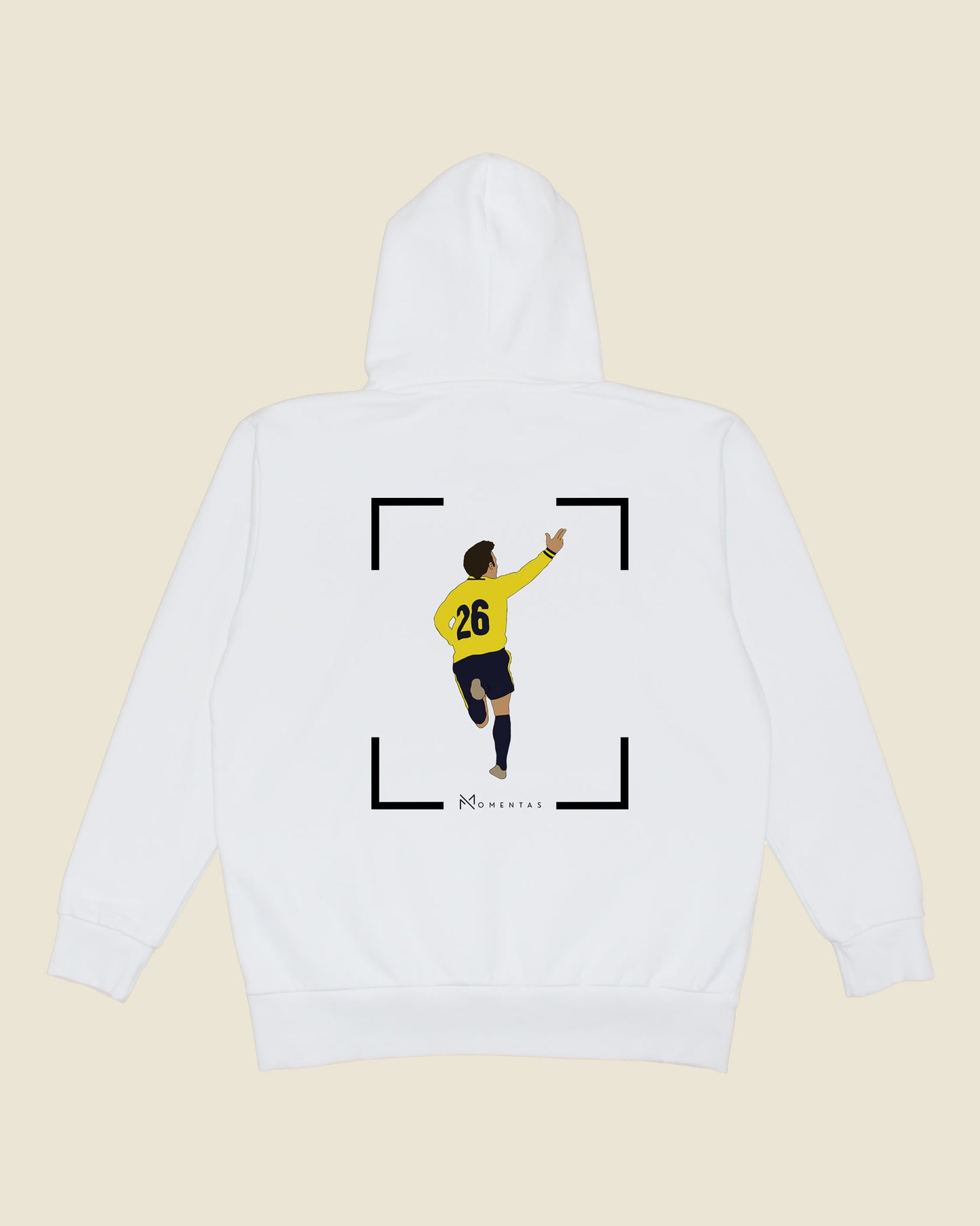fodboldtrøje mike jensen brøndby, hvid hoodie ryg