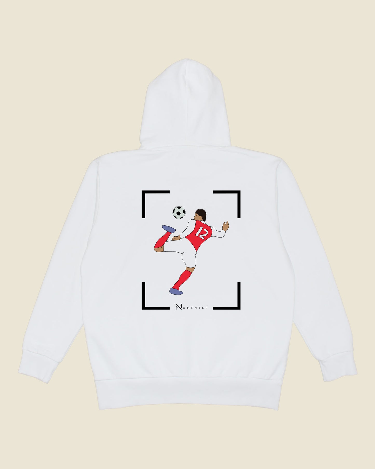 fodboldtrøje olivier giroud arsenal, hvid hoodie ryg