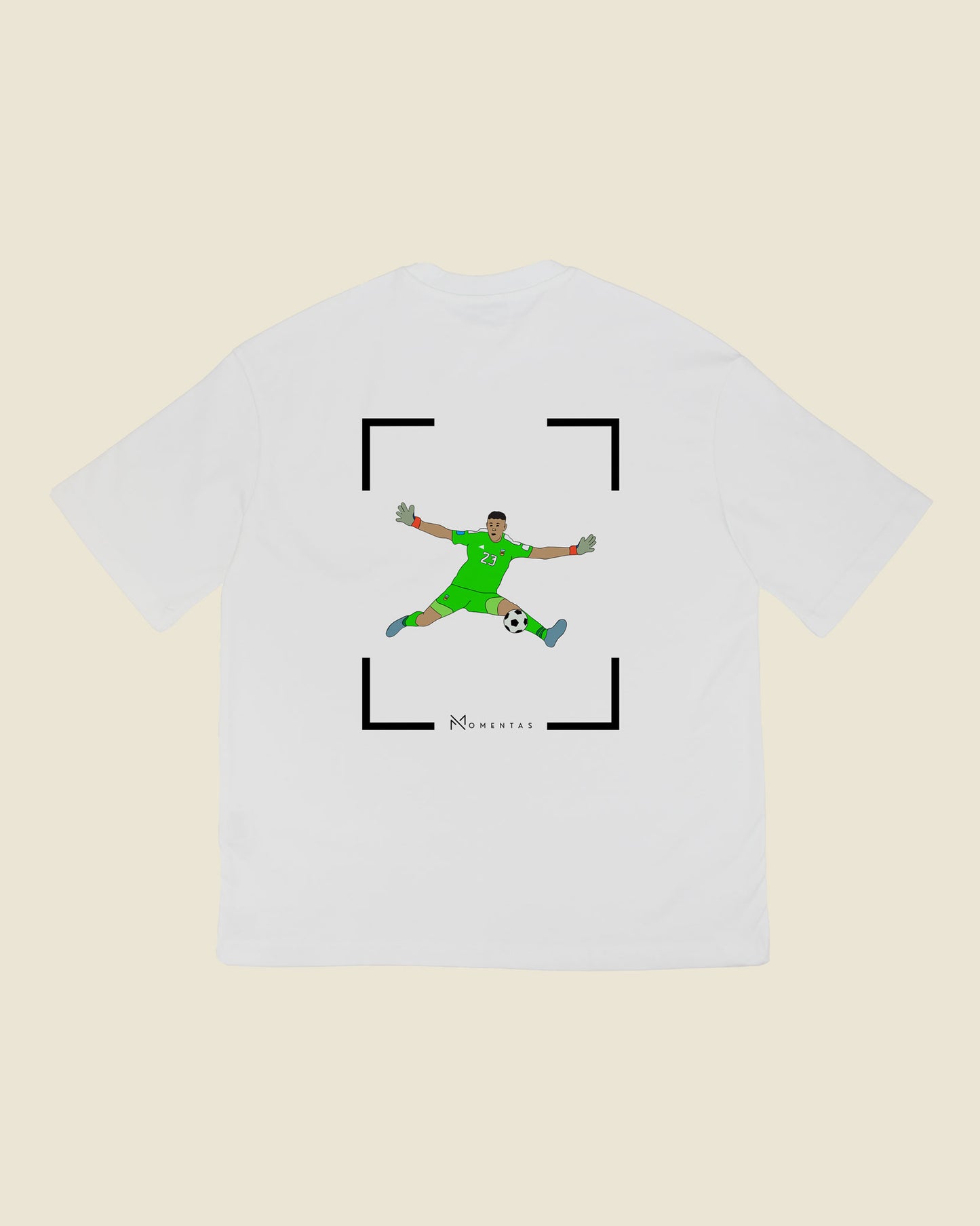 fodboldtrøje emiliano martinez argentina, hvid oversized t-shirt ryg