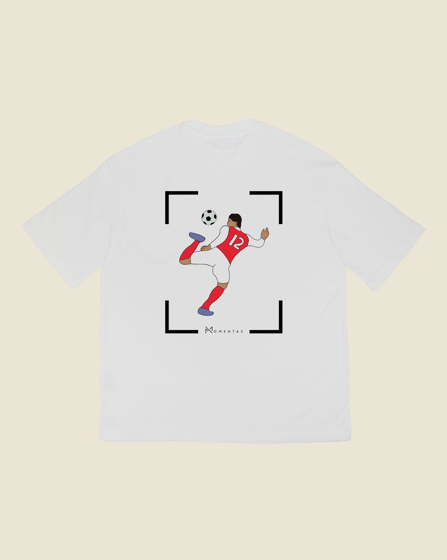fodboldtrøje olivier giroud arsenal, hvid oversized t-shirt ryg