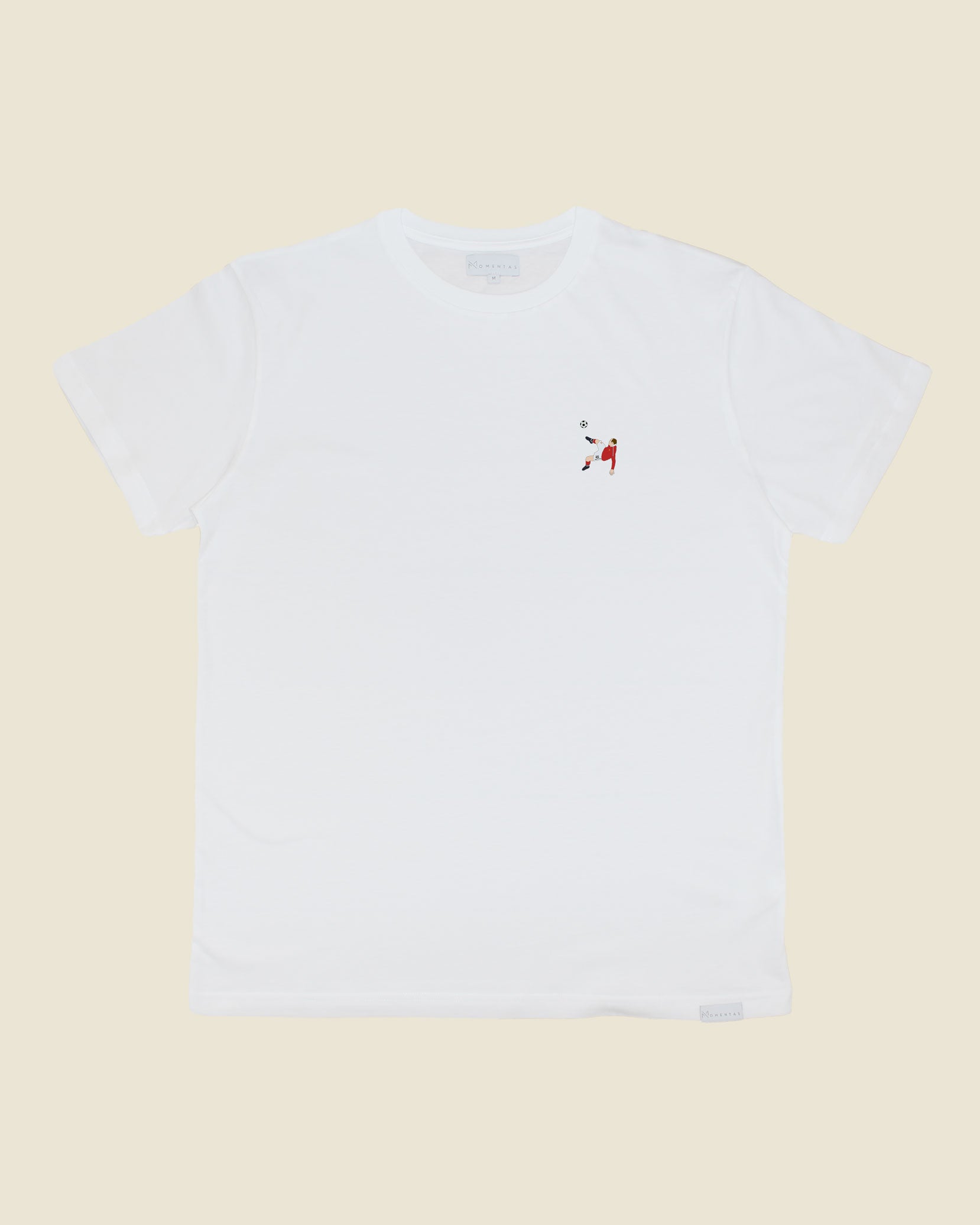 fodboldtrøje wayne rooney manchester united, hvid t-shirt front