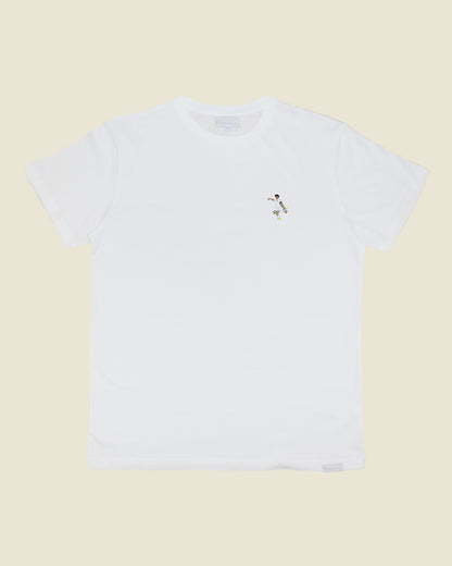 fodboldtrøje thomas delaney fc københavn, hvid t-shirt front