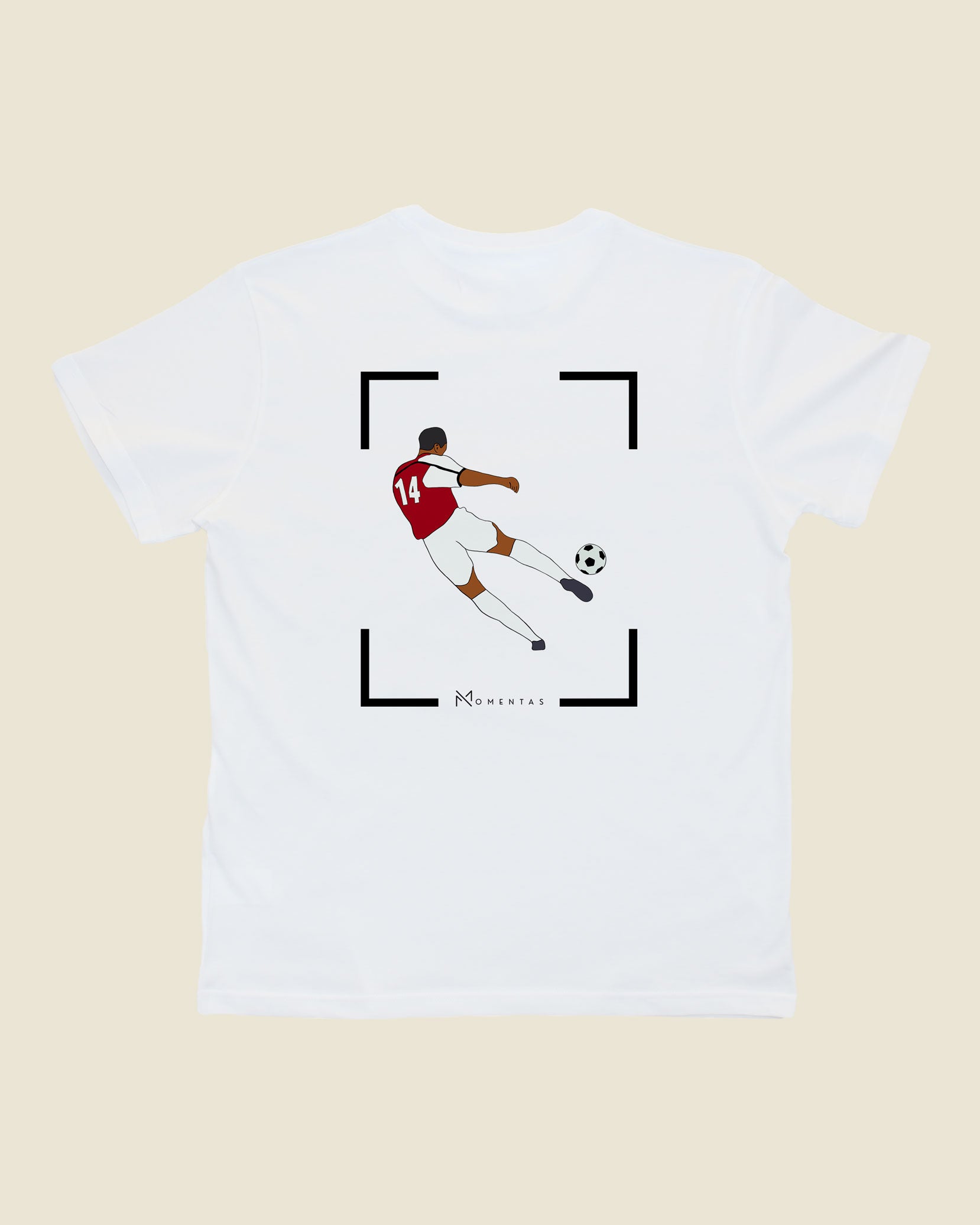 fodboldtrøje thierry henry arsenal, hvid t-shirt ryg