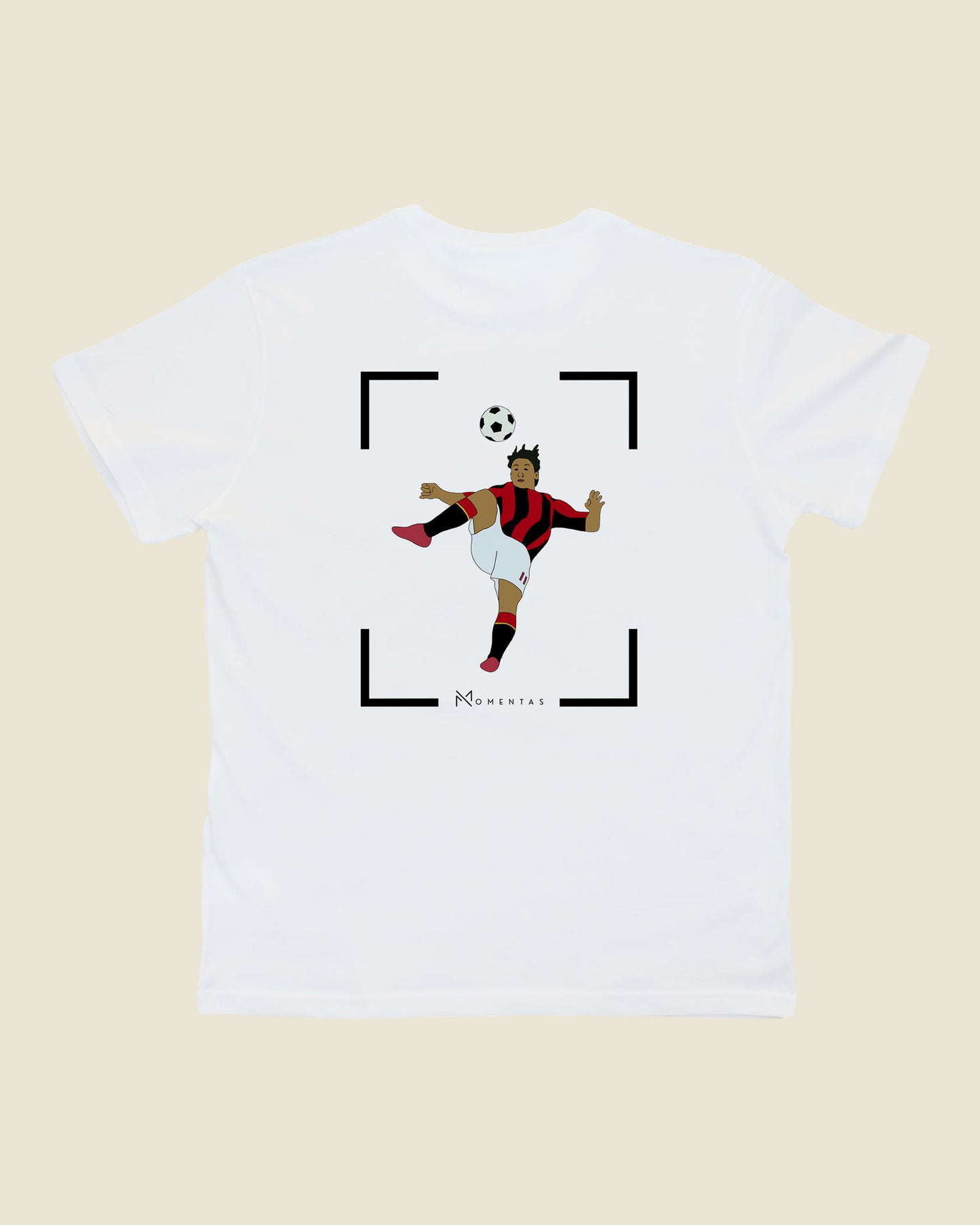 fodboldtrøje zlatan ibrahimovic ac milan, hvid t-shirt ryg