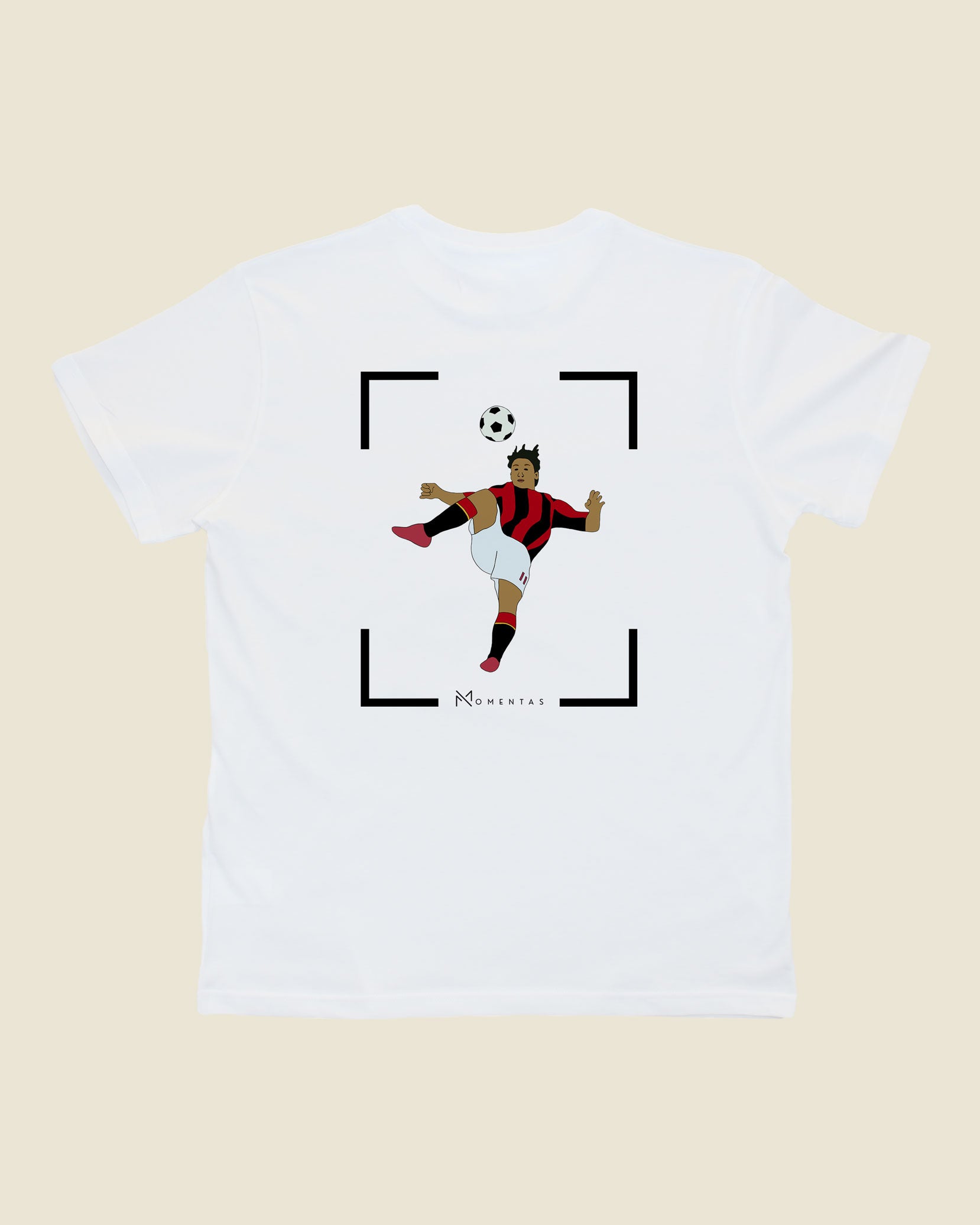 fodboldtrøje zlatan ibrahimovic ac milan, hvid t-shirt ryg
