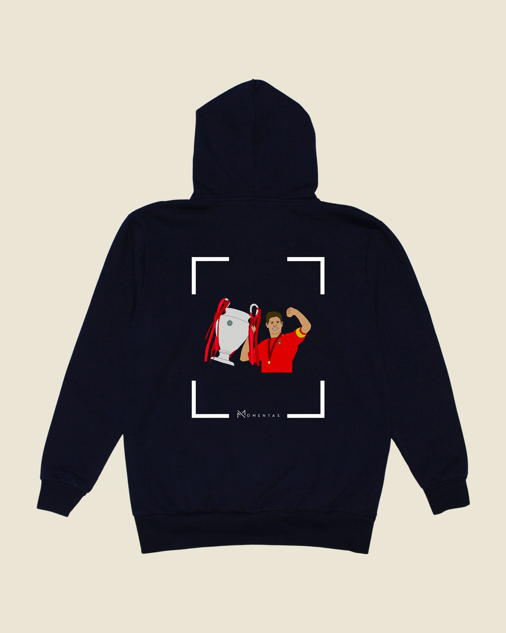 fodboldtrøje steven gerrard liverpool, navyblå hoodie ryg