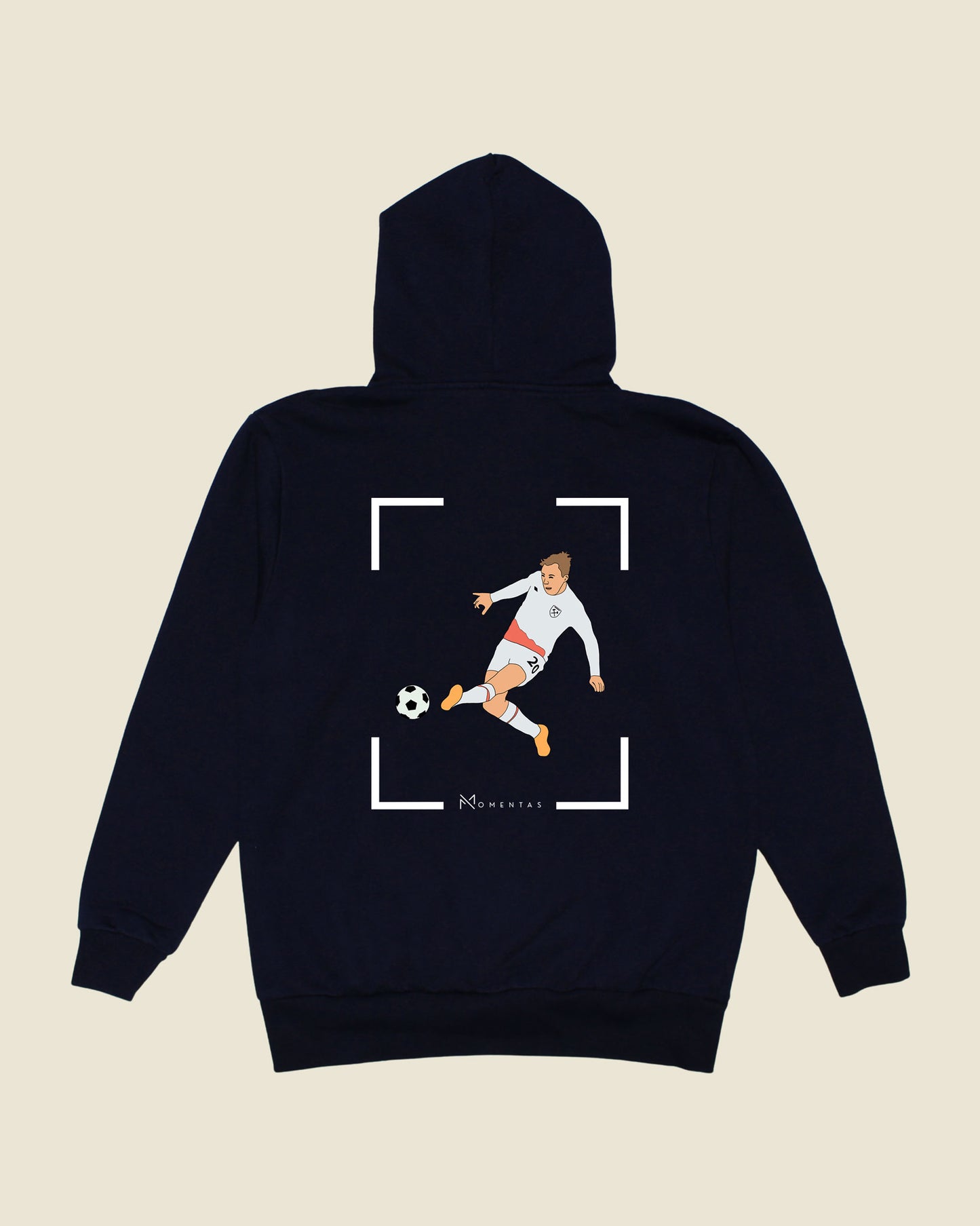 fodboldtrøje jarrod bowen west ham, navyblå hoodie ryg