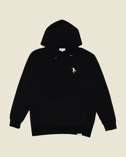 fodboldtrøje thomas delaney fc københavn, sort hoodie front