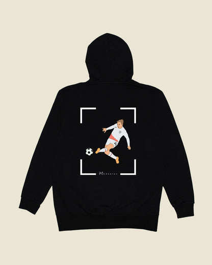 fodboldtrøje jarrod bowen west ham, sort hoodie ryg