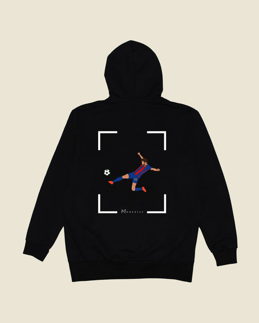 fodboldtrøje sergi roberto fc barcelona, sort hoodie ryg