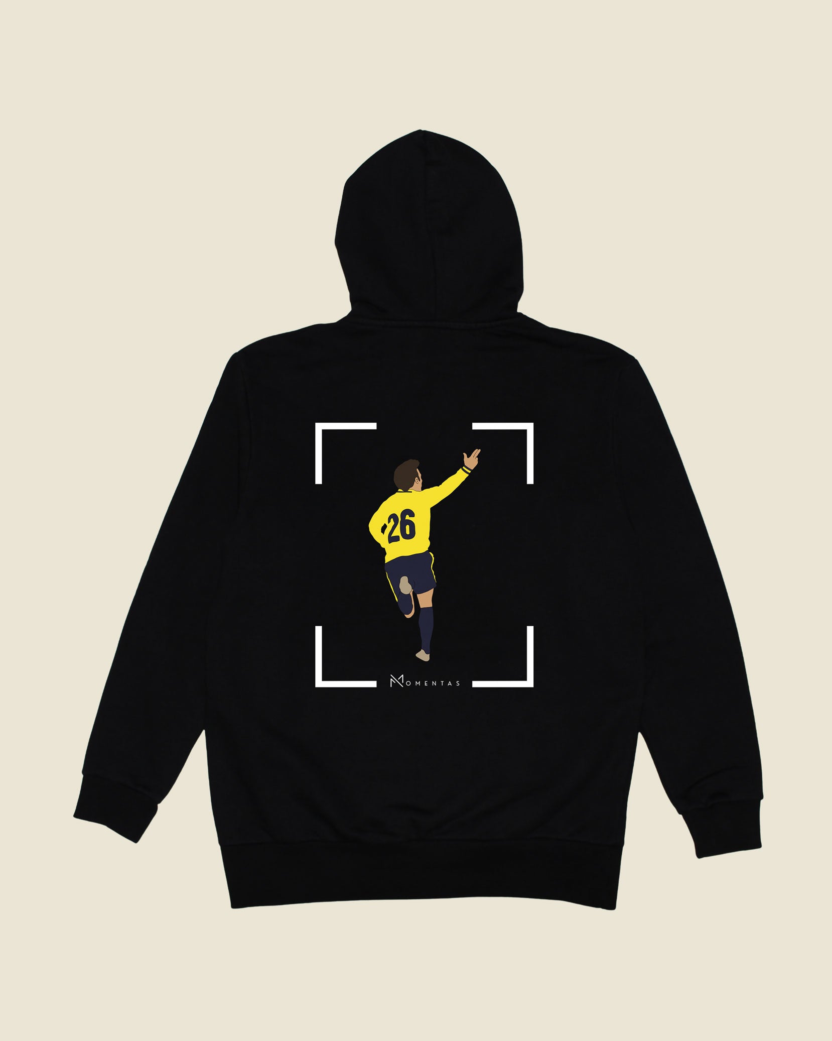 fodboldtrøje mike jensen brøndby, sort hoodie ryg