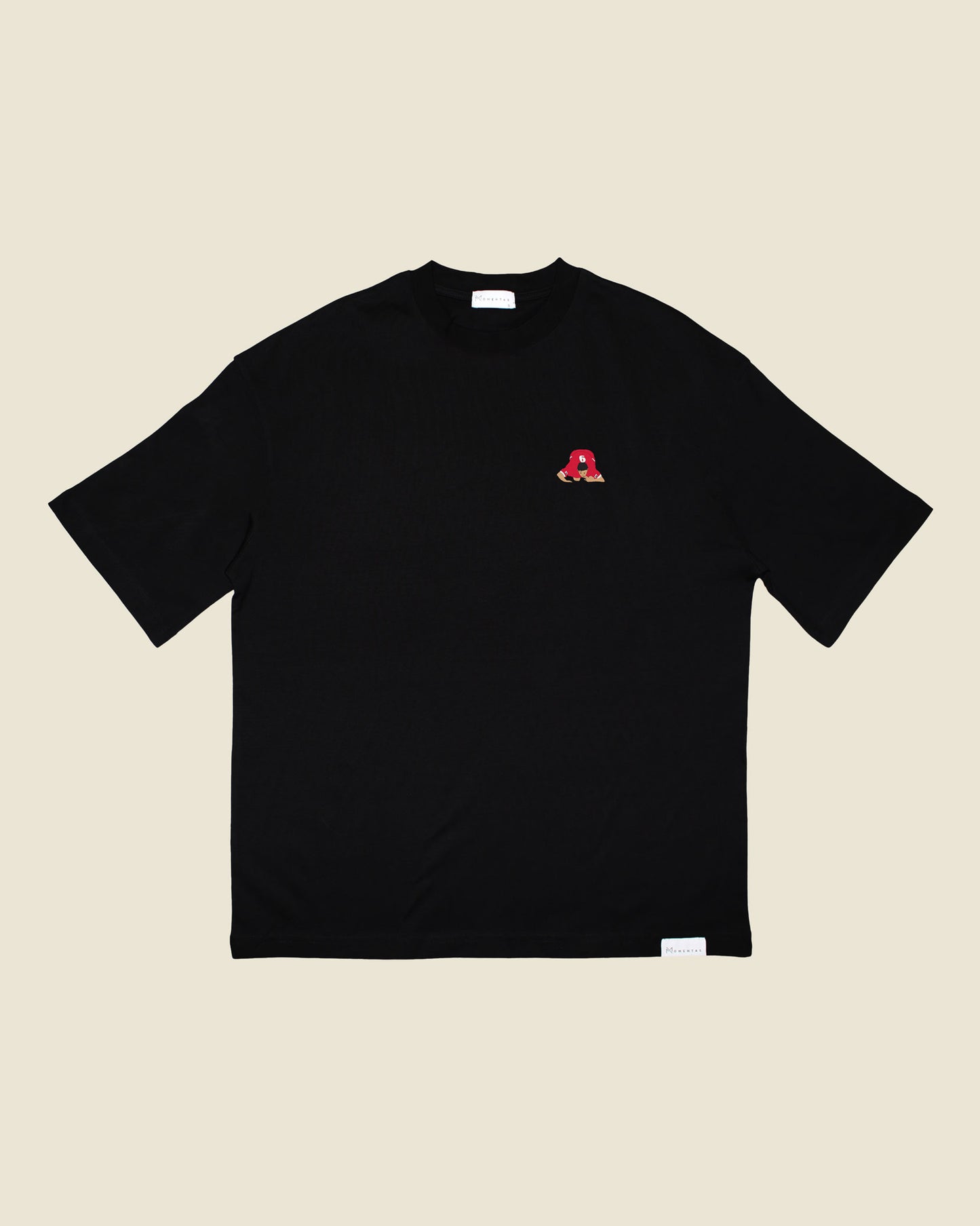 fodboldtrøje robbie fowler liverpool, sort oversized t-shirt front