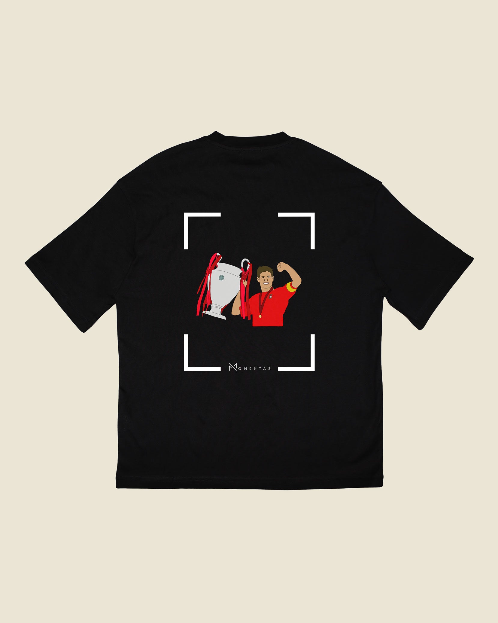 fodboldtrøje steven gerrard liverpool, sort oversized t-shirt ryg