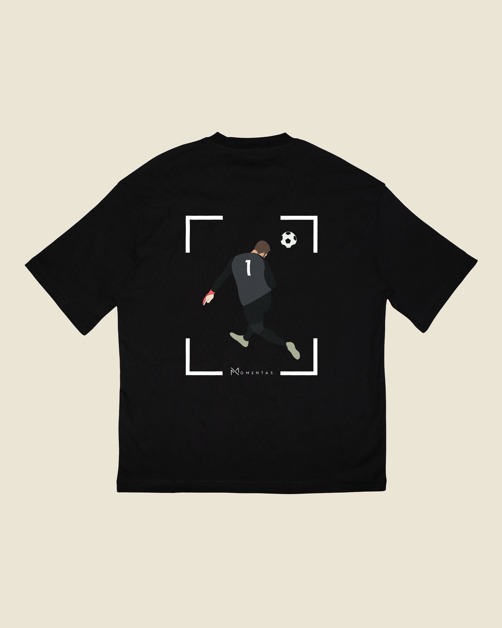 fodboldtrøje alisson becker liverpool, sort oversized t-shirt ryg