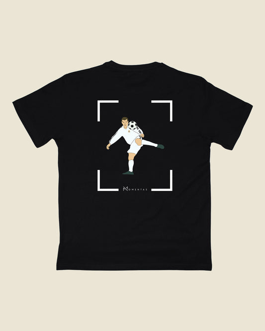fodboldtrøje zinedine zidane real madrid, sort t-shirt ryg