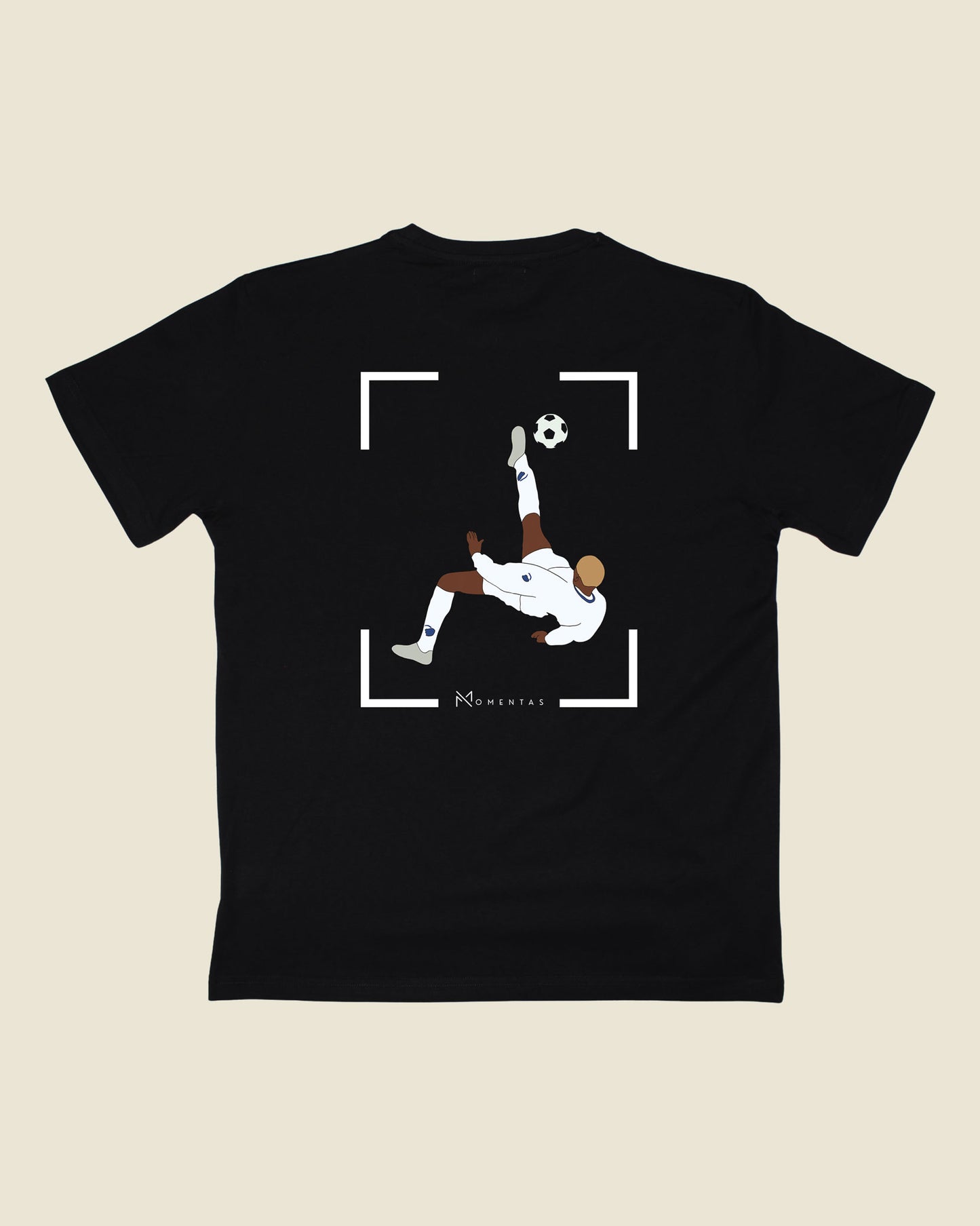 fodboldtrøje sibusiso zuma fc københavn, sort t-shirt ryg