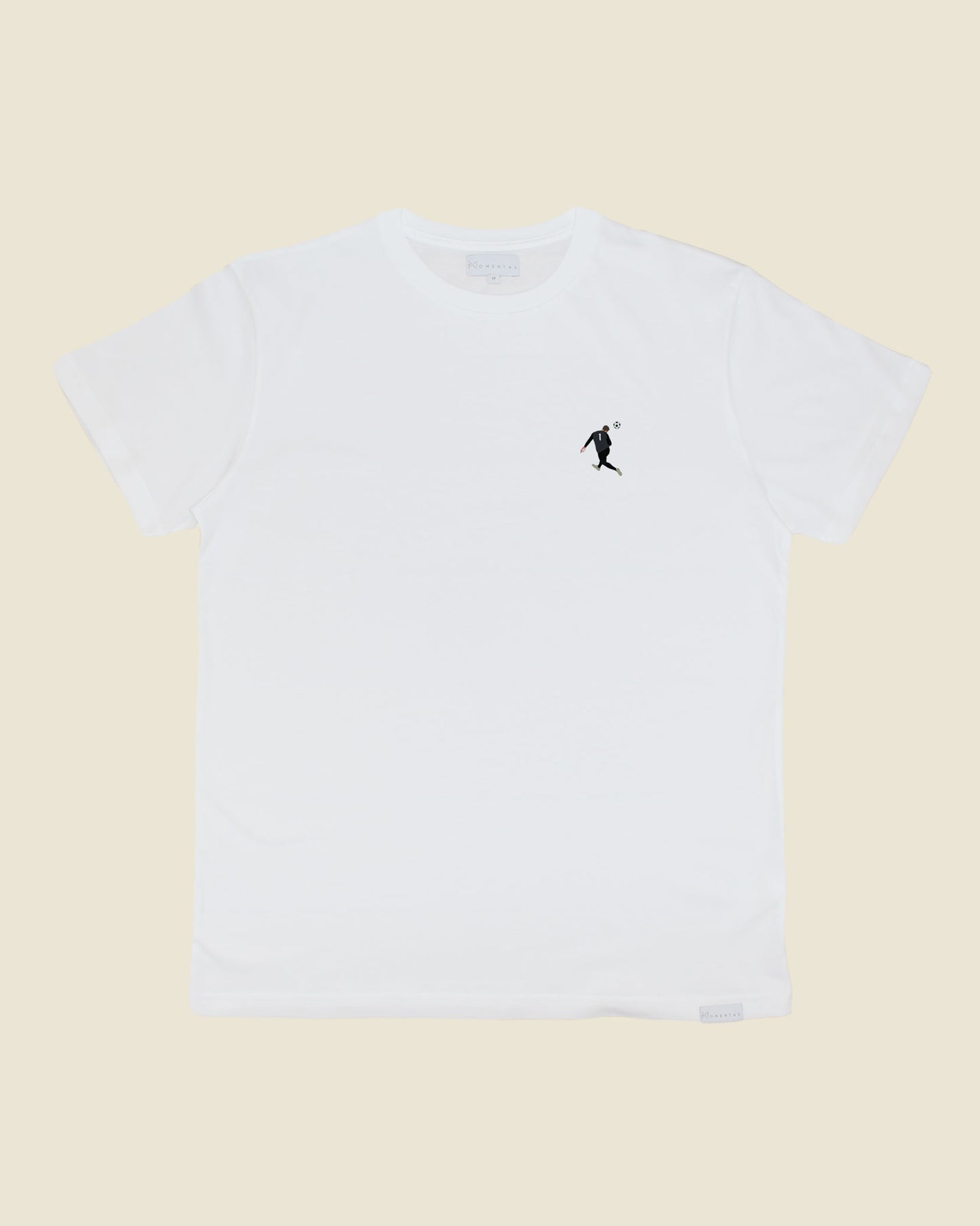 fodboldtrøje alisson becker liverpool, hvid t-shirt front