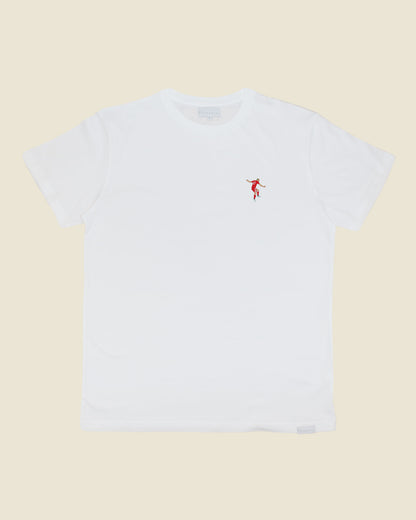 fodboldtrøje arjen robben bayern münchen, hvid t-shirt front