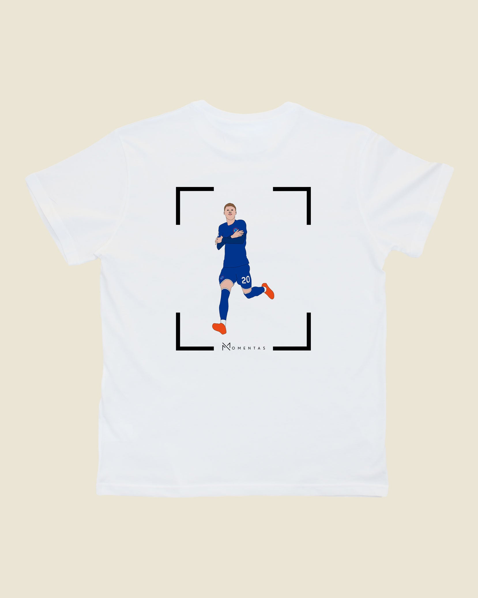 fodboldtrøje cole palmer chelsea, hvid t-shirt ryg