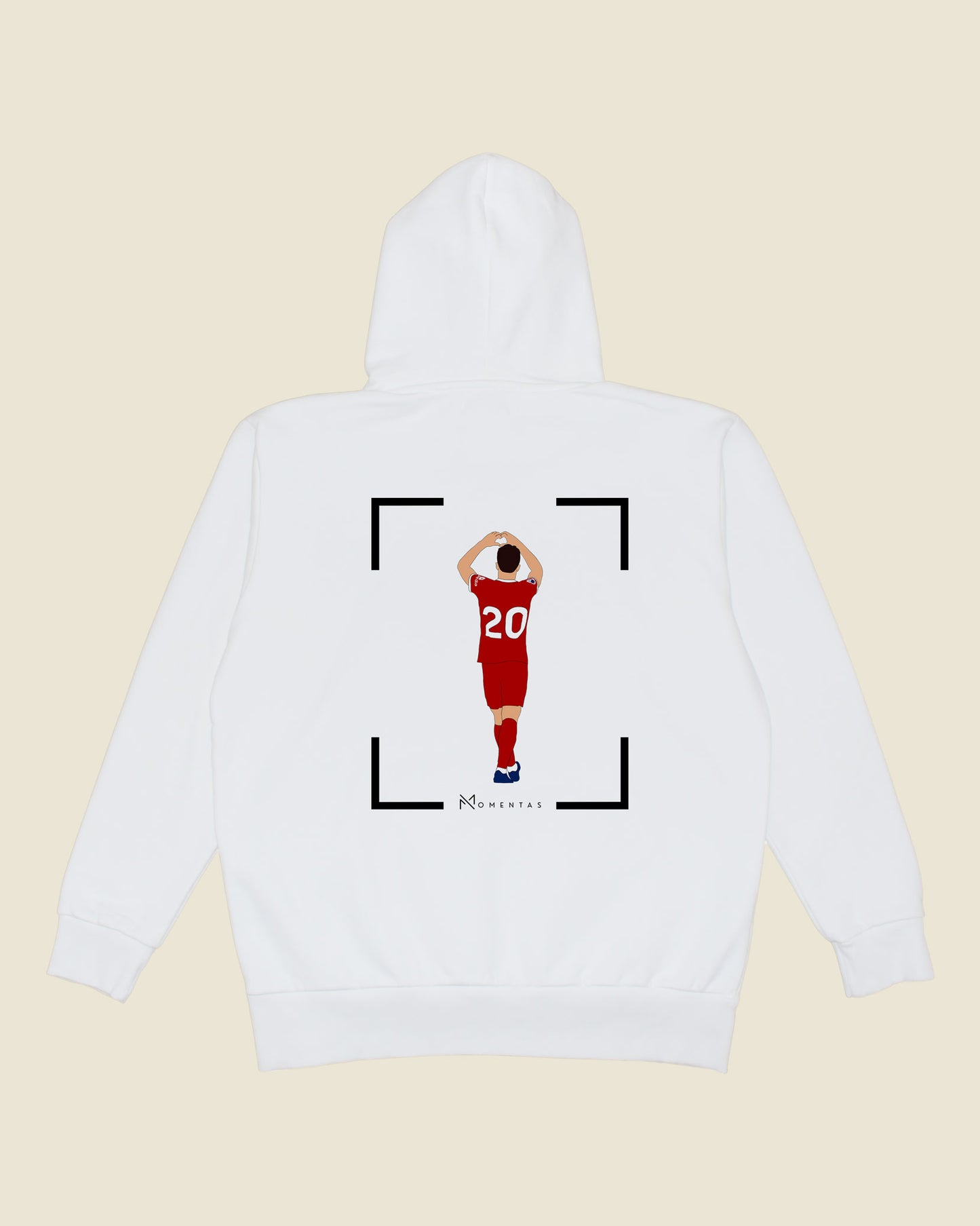 fodboldtrøje diogo jota liverpool, hvid hoodie ryg
