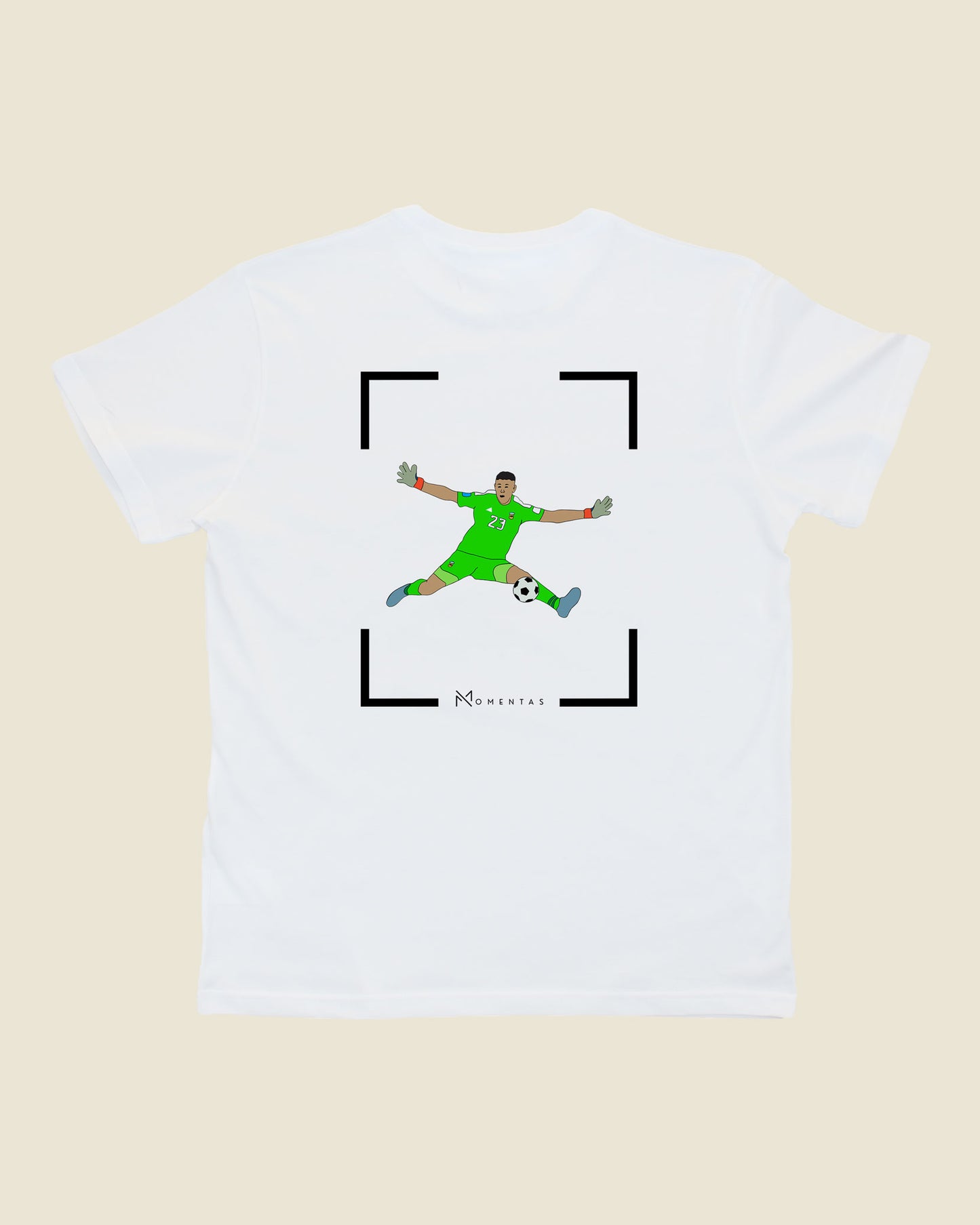 fodboldtrøje emiliano martinez argentina, hvid t-shirt ryg