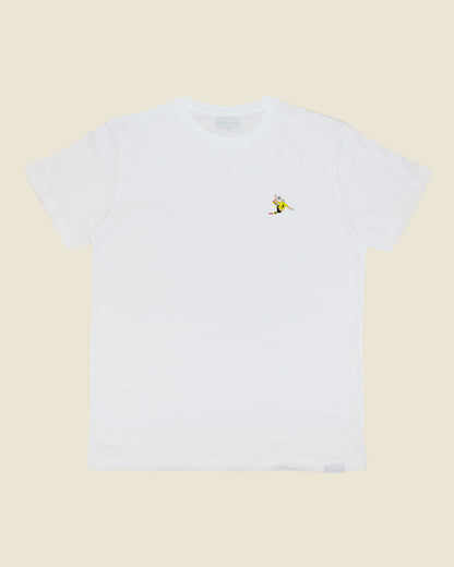 fodboldtrøje erling haaland dortmund, hvid t-shirt front