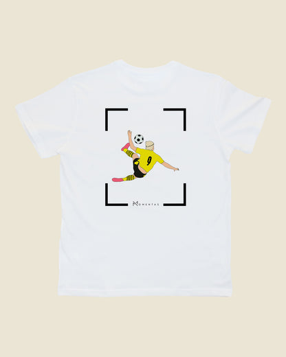 fodboldtrøje erling haaland dortmund, hvid t-shirt ryg