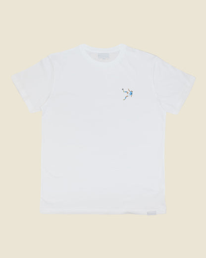 fodboldtrøje erling haaland manchester city, hvid t-shirt front