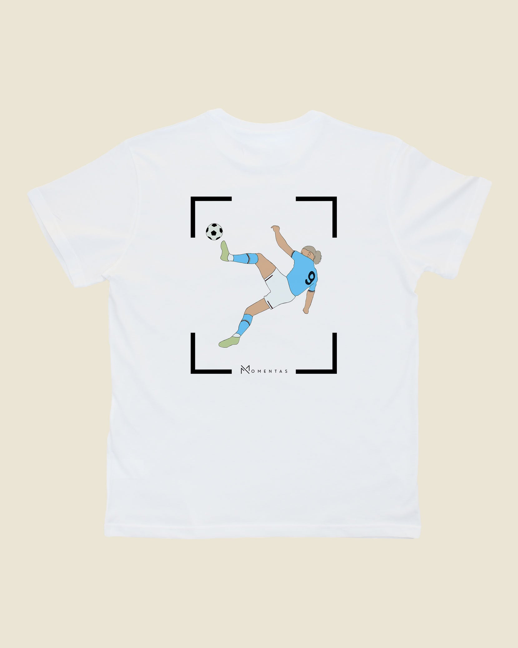 fodboldtrøje erling haaland manchester city, hvid t-shirt ryg
