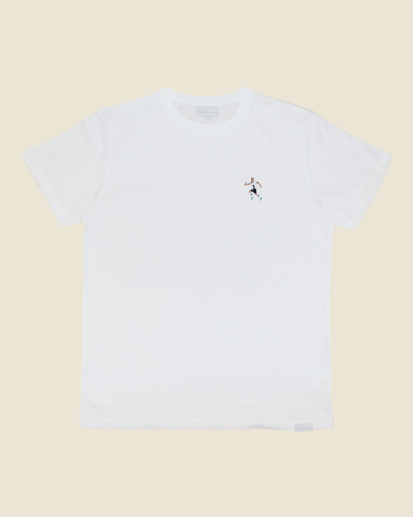 fodboldtrøje harry kane tottenham, hvid t-shirt front