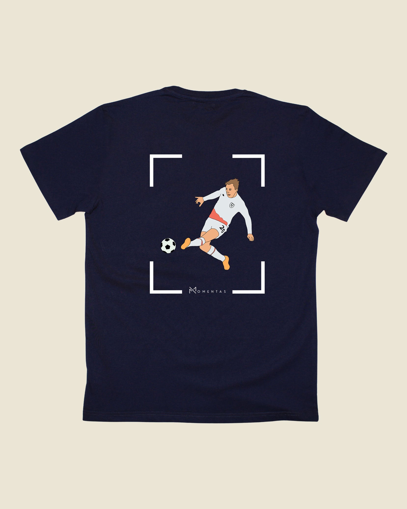 fodboldtrøje jarrod bowen west ham, navyblå t-shirt ryg