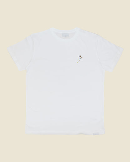 fodboldtrøje kylian mbappe psg, hvid t-shirt front