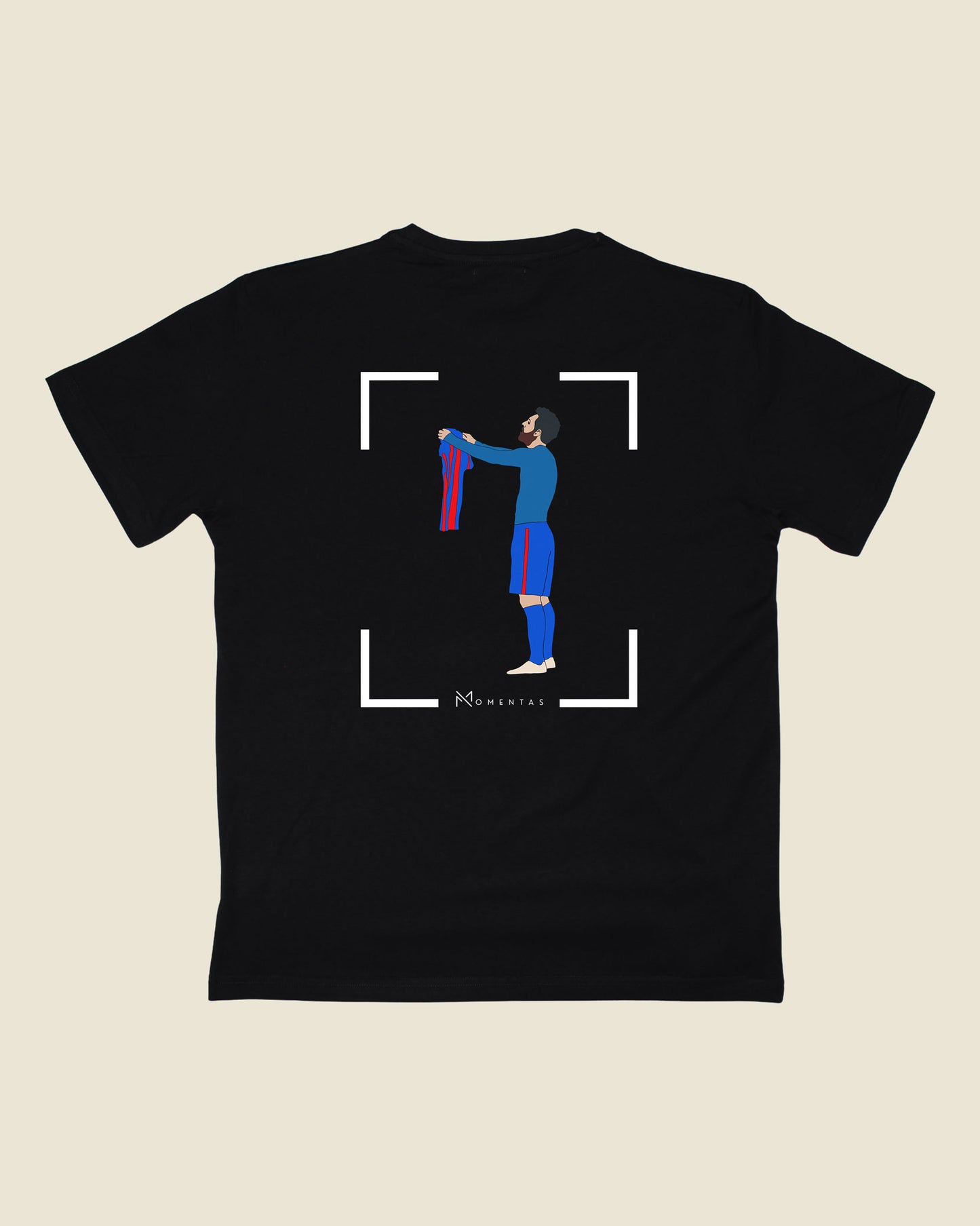 fodboldtrøje lionel messi fc barcelona, sort t-shirt ryg