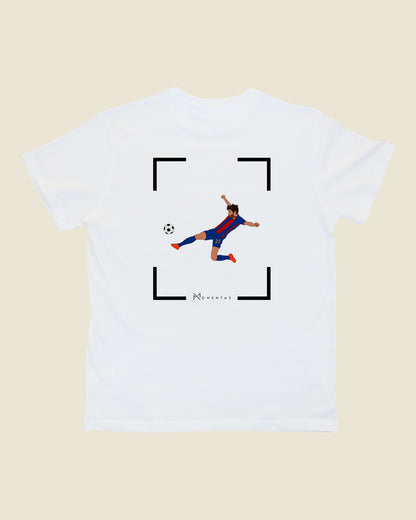 fodboldtrøje sergi roberto fc barcelona, hvid t-shirt ryg