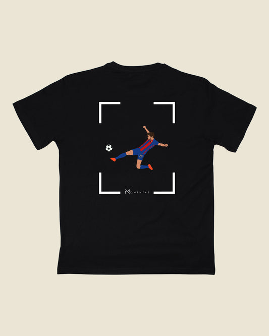 fodboldtrøje sergi roberto fc barcelona, sort t-shirt ryg