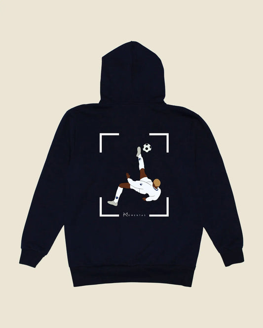 fodboldtrøje sibusiso zuma fc københavn, navyblå hoodie ryg