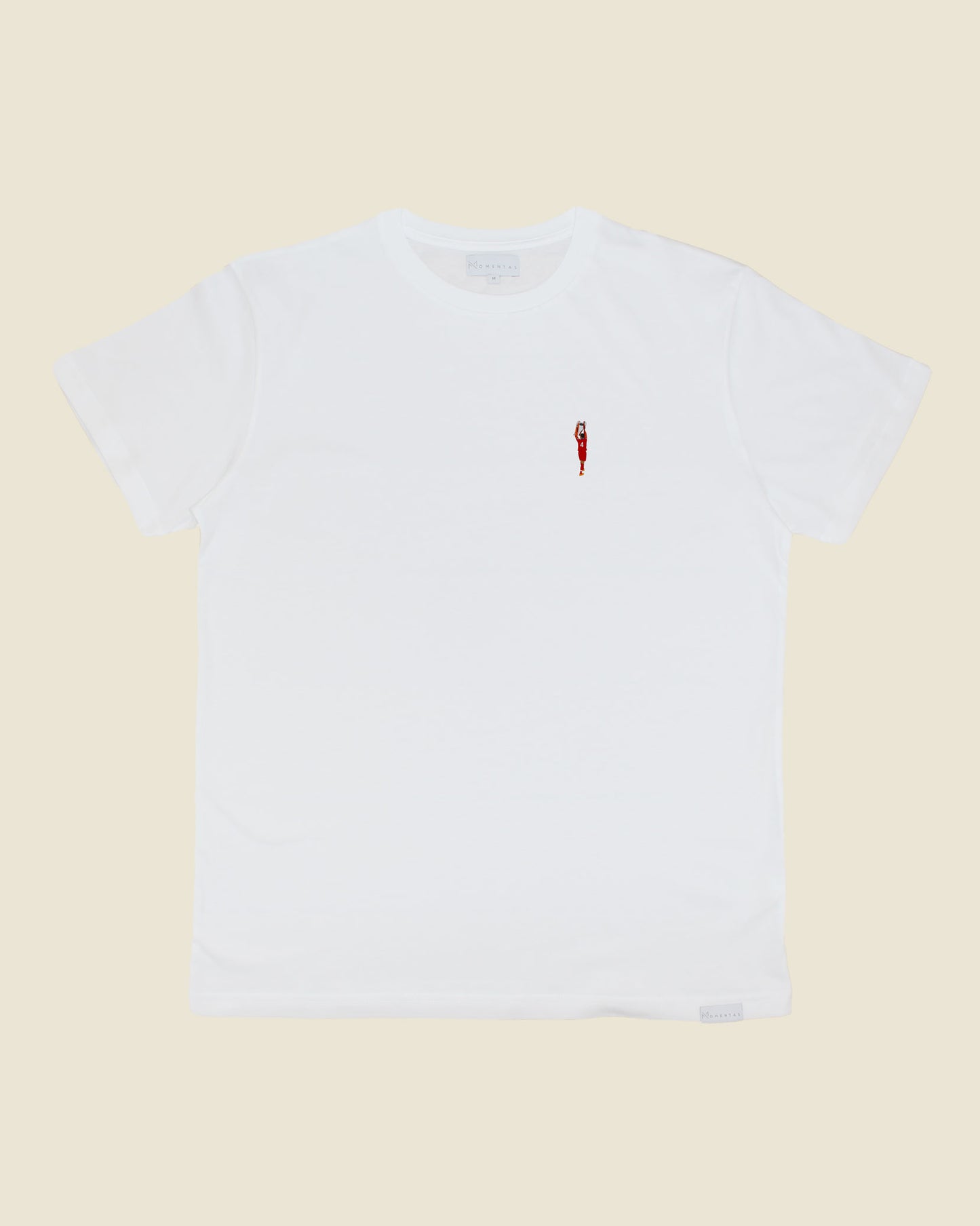 fodboldtrøje virgil van dijk liverpool, hvid t-shirt front