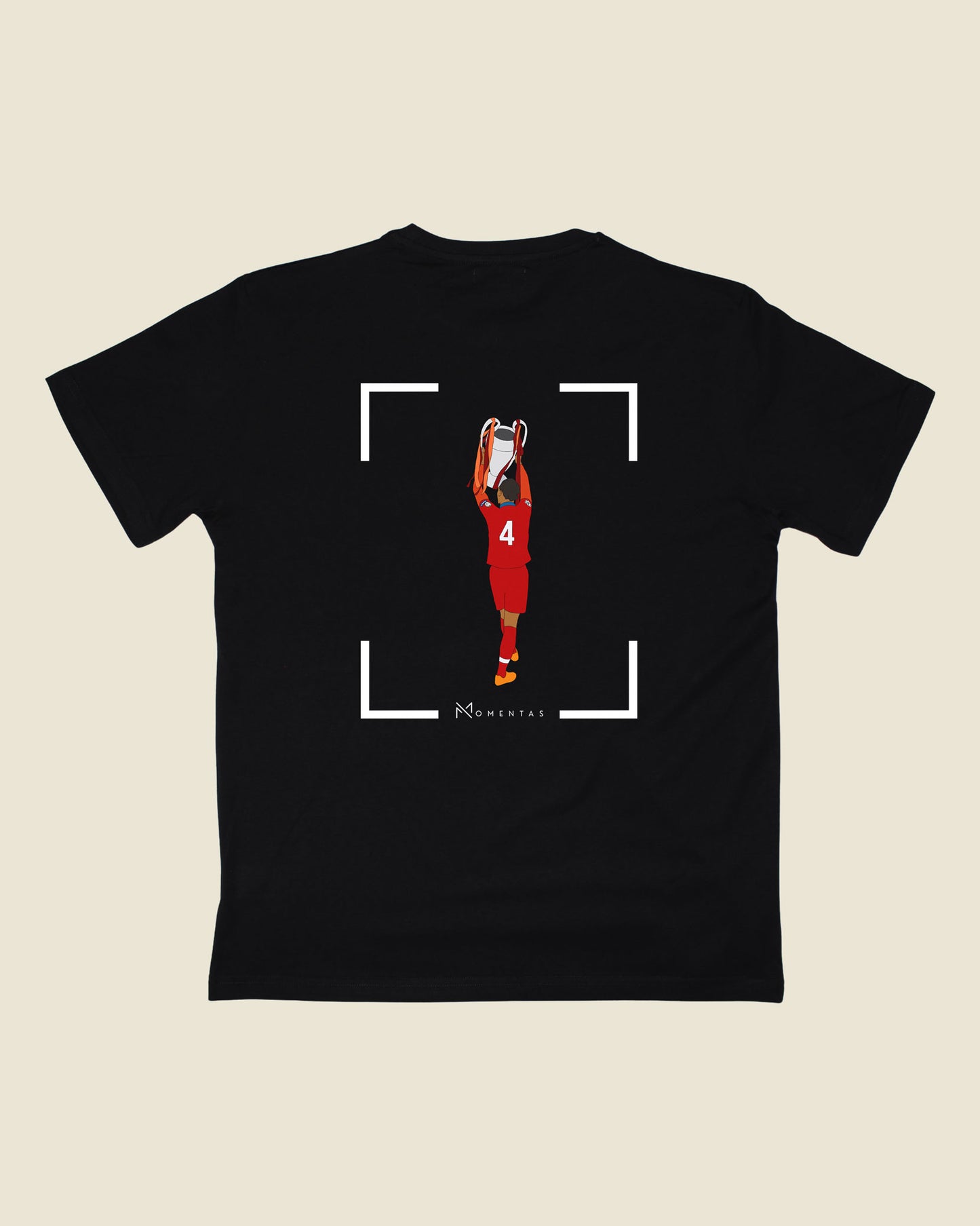 fodboldtrøje virgil van dijk liverpool, sort t-shirt ryg