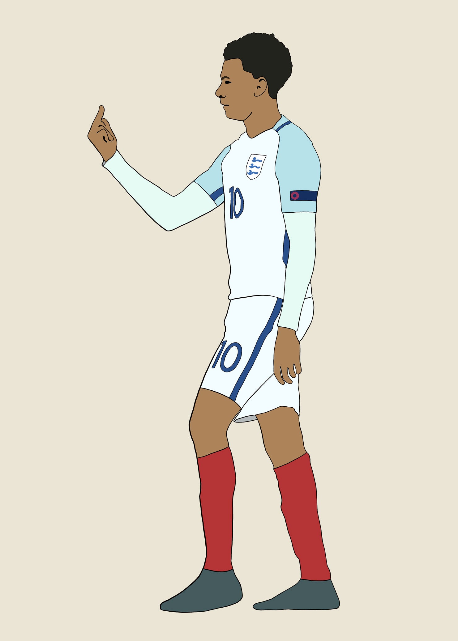 fodboldtrøje dele alli england landshold 