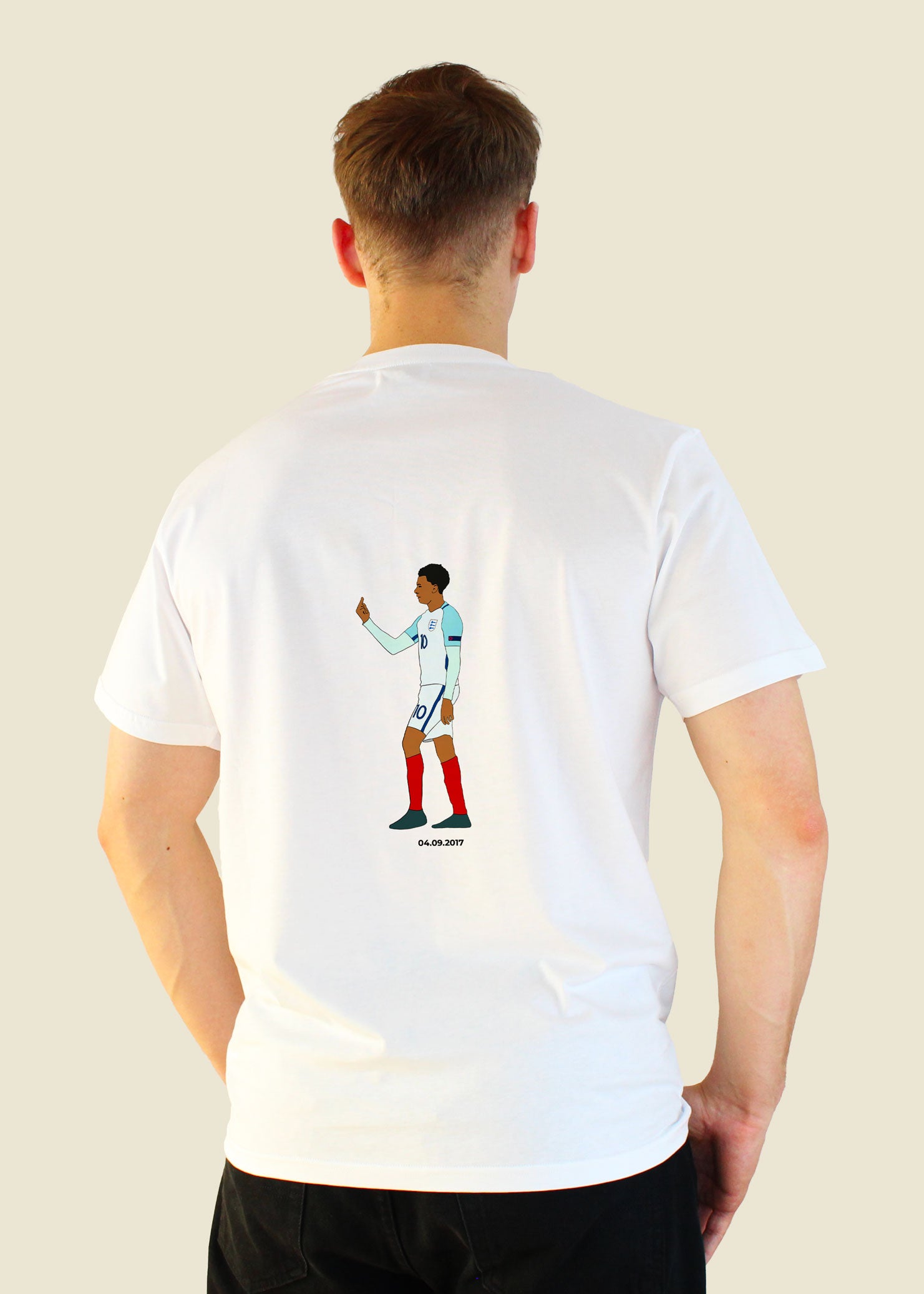 fodboldtrøje dele alli england landshold t-shirt 