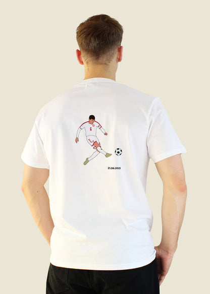 fodboldtrøje andreas christensen danmark landshold em t-shirt