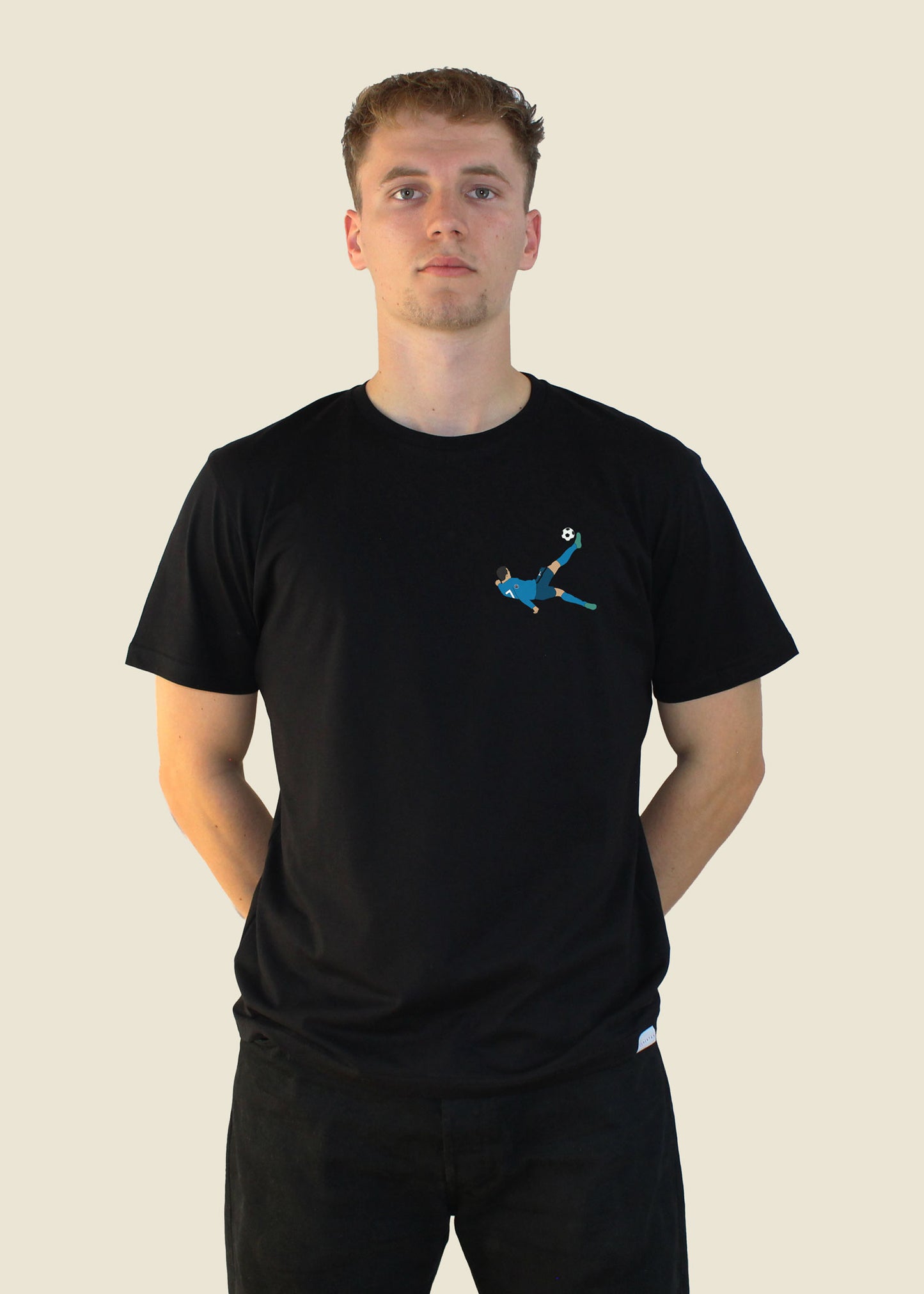 fodboldtrøje cristiano ronaldo real madrid spanien champions league t-shirt