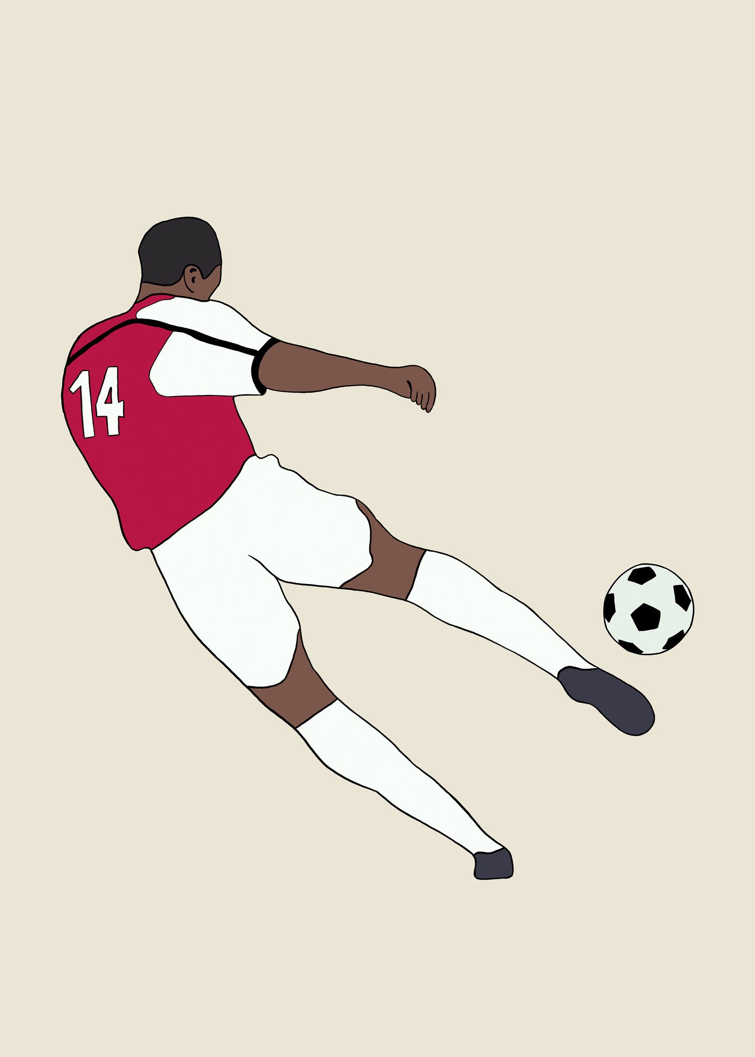 fodboldtrøje thierry henry arsenal england premier league 