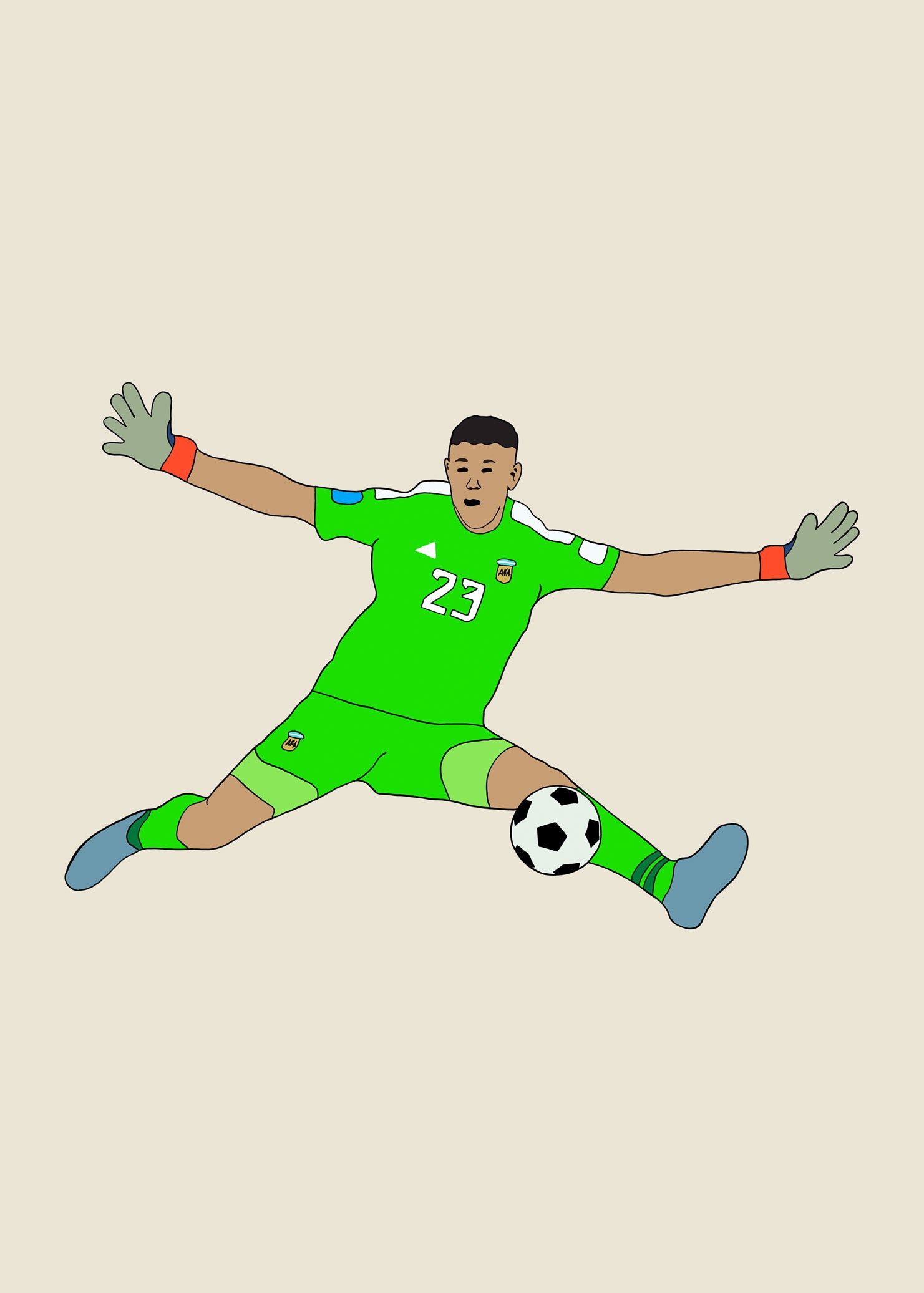 fodboldtrøje emiliano martinez argentina vm landshold 